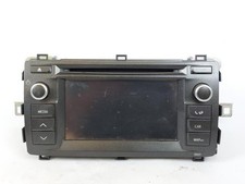 8614002010 navigatore gps per TOYOTA AURIS (E18) 1.8B IBRIDA KW73 - 100CV 2013
