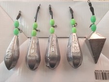 KIT PIOMBI (5PZ) PIOMBI SURFCASTING-PESCA A FONDO '' MINITRAVE ''