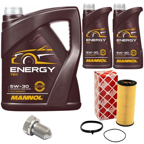 Kit olio motore mannol 7 - kit, 5w-30