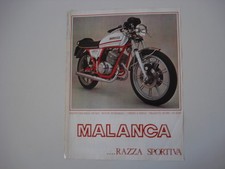 advertising Pubblicità 1977 MOTO MALANCA 150 E2C