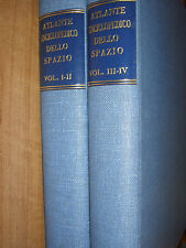 ATLANTE ENCICLOPEDICO DELLO SPAZIO - 4 VOLUMI LEGATI IN DUE.