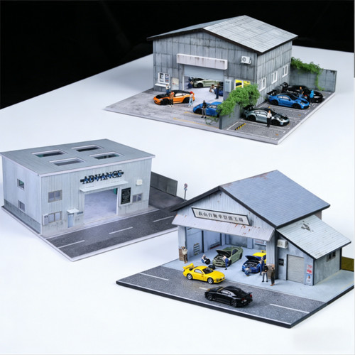 Diorama diecast car - 1/64,