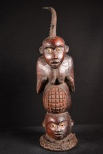 Statua Ekoi africana primitiva