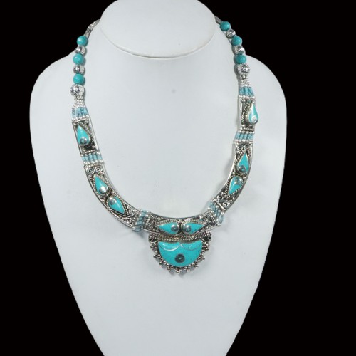 Collana turchese verde