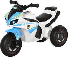 Moto Giocattolo a 3 Ruote per Bambini 18-36 Mesi, Motocicletta Cavalcabile Stile