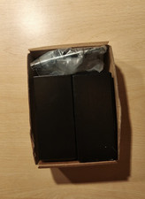 12 pezzi Piedini Gambe Mobili in Legno UNIVERSALI neri quadrati