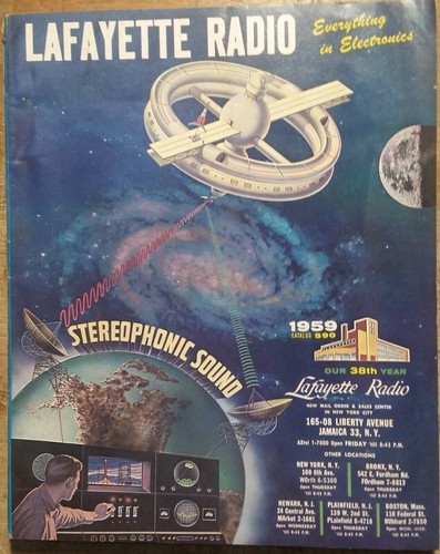 Catalogo radio lafayette - catalogo, 1959