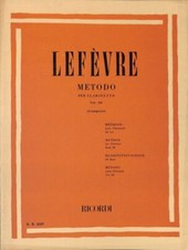 Metodo per clarinetto. Vol. III - Lefèvre Jean Xavier - Ricordi