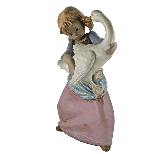 Statuina lladro 2095 bambina - statuina,