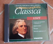 LISZT - CD DE AGOSTINI ORIGINALE (I MAESTRI DELLA MUSICA CLASSICA)