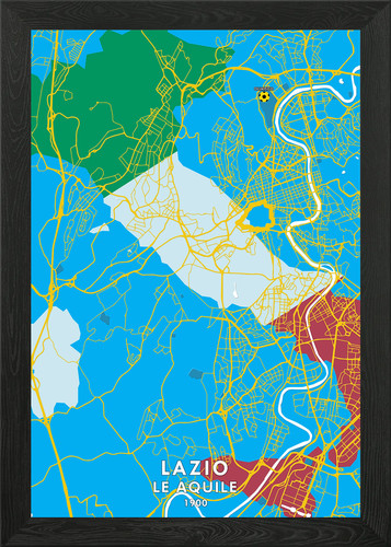 Poster arte parete con - da,