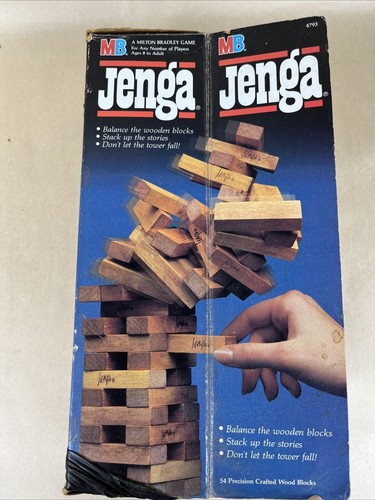 Gioco blocco jenga 1986 - jenga,