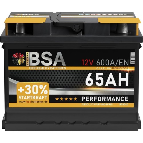 Bsa batteria auto 65ah 12v - bsa,