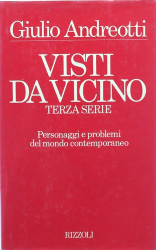 Libro visti vicino - vicino, giulio