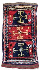 Tappeto antico 1x3, tappeto