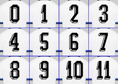 Numeri maglia calcio meta - numeri,