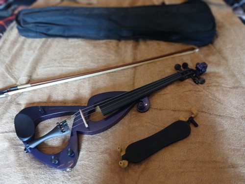 Violino elettrico viola con
