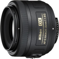 Nikon AF-S DX NIKKOR 35mm f/1.8G Obbiettivo - Nero