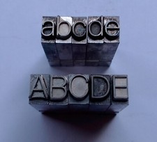 Forma Chiaro corpo 6 - Caratteri mobili tipografici in piombo per la stampa