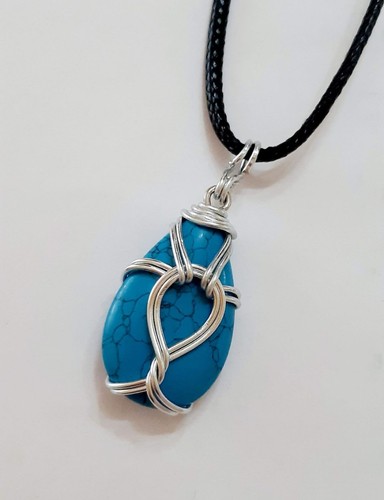 Collana turchese pietra - collana,