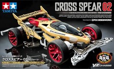 Telaio Mini 4WD Cross Spear 02 VZ 18104 TAMIYA dal Giappone