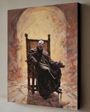 Jacob Hitt omaggi Francis Bacon con COA - Tela incorniciata 40X30 cm religiosa