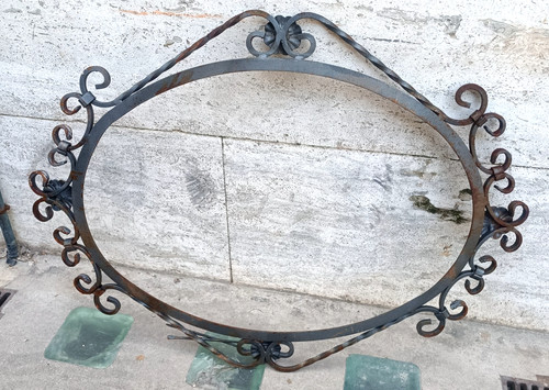 Cornice ferro battuto - battuto, anni