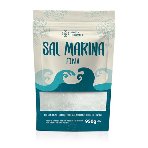 Sale marino non - marino, raffinato