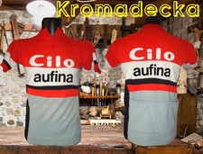 Maglia ciclismo Cilo Aufina anni 80 Castelli vintage cyclism shirt trikot