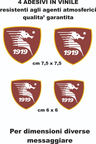 Adesivi salernitana calcio - adesivi,