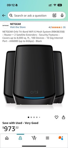 Netgear orbi tri - orbi, wifi