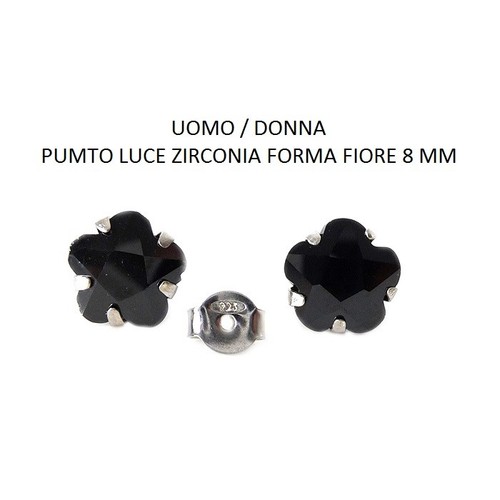 Orecchini argento 925 zircone - orecchini,