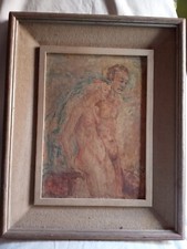 Olio su tavoletta scuola