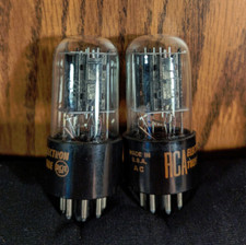 NOS COPPIA TUBI PIATTI NERI