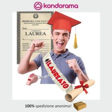 Cappello laurea rosso fascia