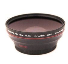 ProTama (DSLR - 06 E) 58mm 0.6x Wide with Macro Conversion Lens + Canon EW-60C