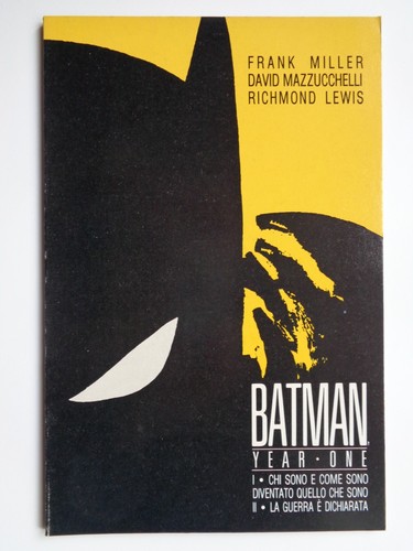Batman year one - e, prima