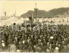 1930 ROMA Augusto TURATI al Campo DUX con figli Italiani all'estero *Foto