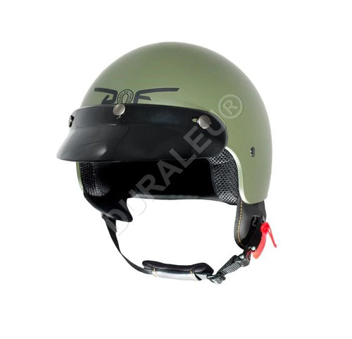 Casco jet classic verde - casco,