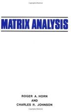 MATRIX ANALYSIS By Roger A