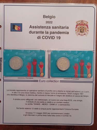 Coin card euro commemorativo - card,