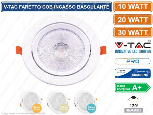 Tac pro faretto led da - pro,