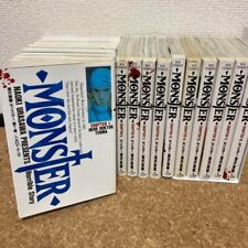 Monster Vol.1-18 set completo manga giapponese fumetto Naoki Urasawa Giappone