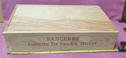 Cassa legno vuota del - legno, vino