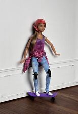 Barbie Skateboarder Made to Move Skateboard