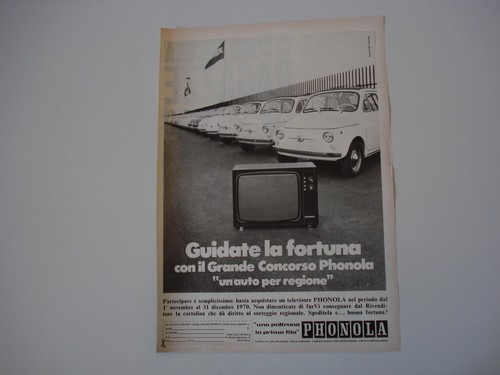 Advertising pubblicità 1970 - advertising,