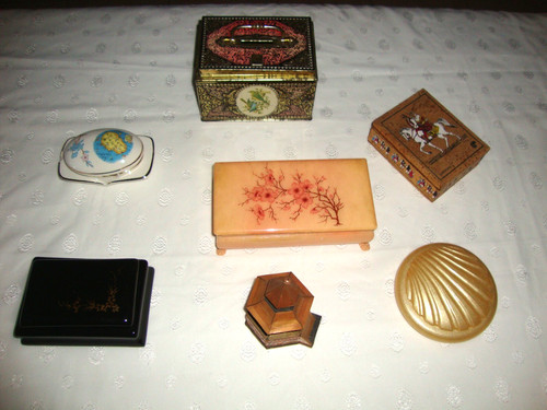 Lotto scatole ceramica - lotto,