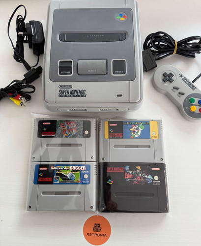 Console super nintendo snes - super,