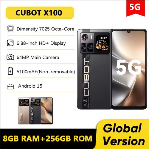 Cubot x100 smartphone - x100, 5g