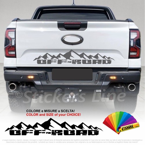Adesivo off road montagne - road,